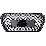  Xinshuo ABS Wabenart Mesh Kühlergrill vorne für RS4 Style A4 / S4 B9 2017-2018