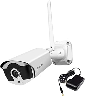 JOOAN 3MP Extended Security Camera for JOOAN NVR[2023 New] with Color Night and 2 Way Audio IP 67 Weatherproof, Can Not Work Alone, with Adapter