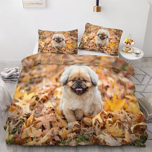 Housse de couette animal de compagnie 200x200 avec fermeture éclair douce Kg2092 - 2