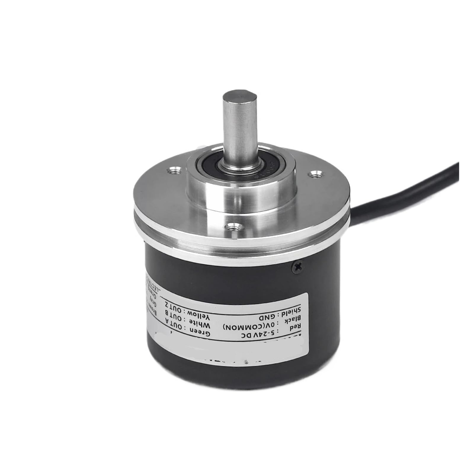 Encodeur rotatif 10/15 à arbre massif, type incrémental 1024 PPR 2500 PPR(600 PPR,10MM Shaft,5V)