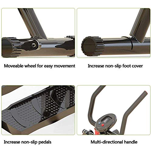 Image of Exercise Step Machine Large Stepper with Armrests, Small Indoor Exercise Swing Machine for Home Use, AeroExercise We