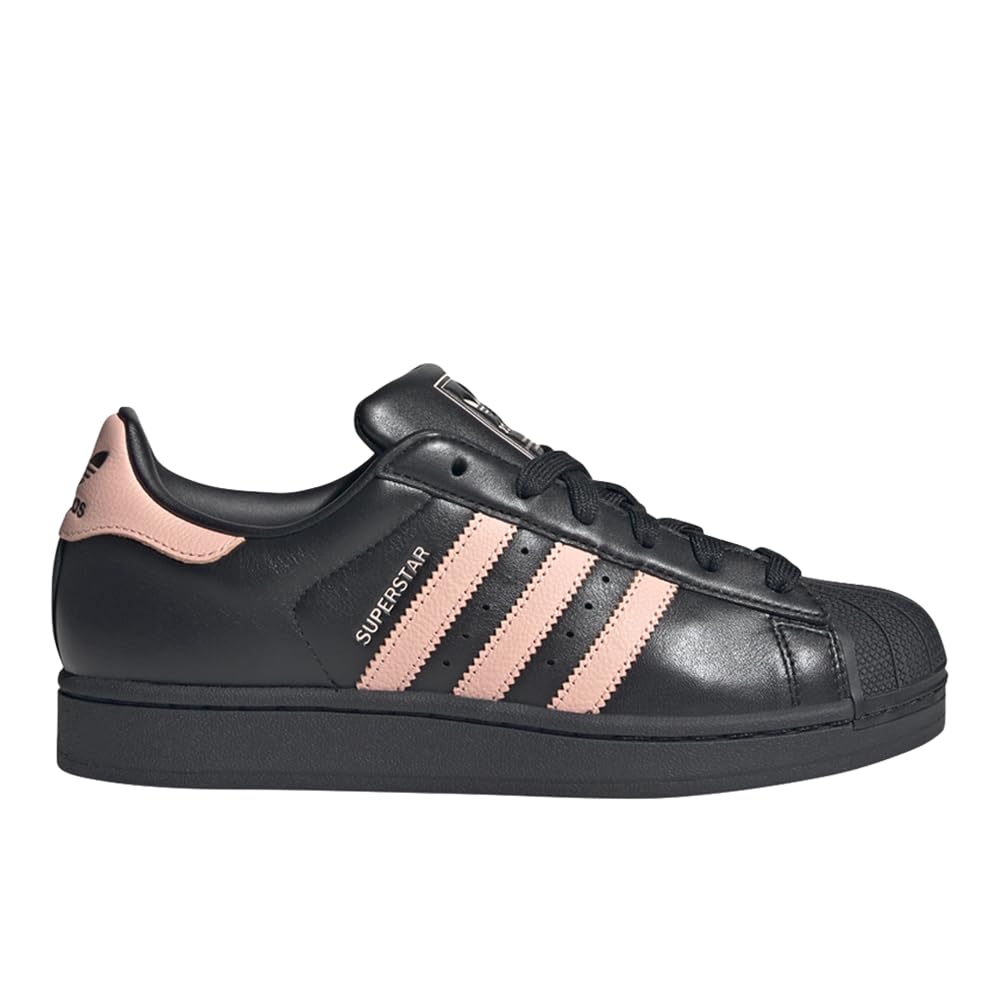 Womens Superstar Ii Sneakers Shoes Casual - Black