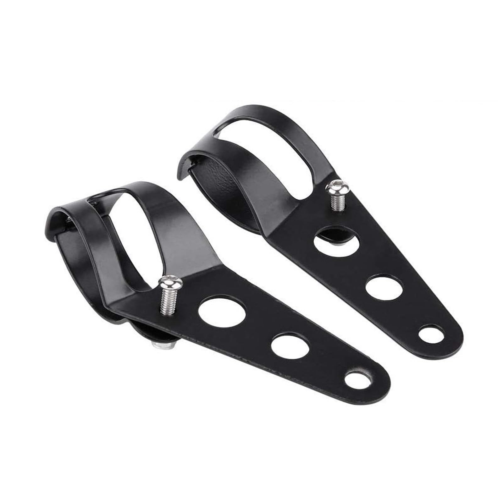 Motorcycle Headlight Mount Bracket Fork Ear Chopper Headlamp Holder Clamp Adjustable Motor 27-36mm 38-48mm for Harley for Davidson