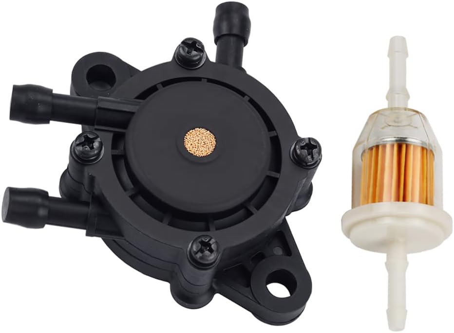 Hipa Fuel Pump Fuel Filter fits for John Deere G100 G110 GT235 GT235E GT245  GX255 GX325 GX335 GX345 GX85 Lawn Mower Tractor