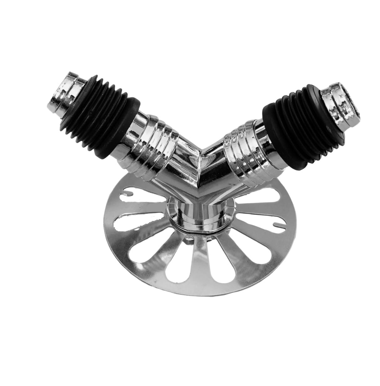 Bathroom Drain Floor Drain Backflow Preventer Floor Water Drain Anti core Overflow Elbow Pipe Connector for Washing Machine Outlet Pipe Connector for Kitchen (Y-Model with Outer Ring)-picture-12