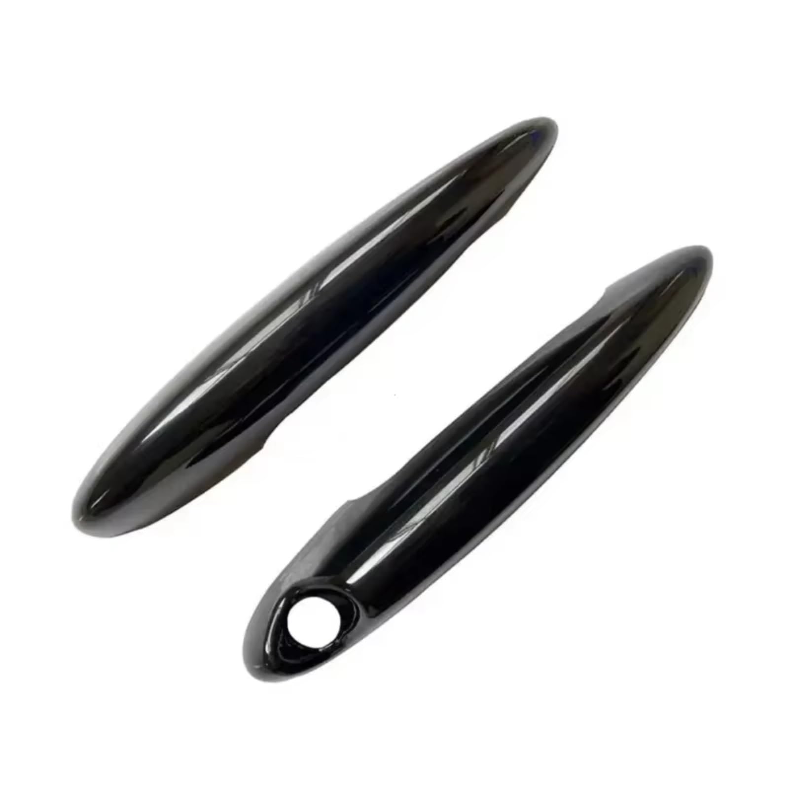 IUYHGTR Car Exterior Door Handle Compatible with BMW for MINI for Cooper S for R53 2001–2006 for Clubman R55 2007-2014 Car Door Handle Cover Decoration Exterior Access(Black)