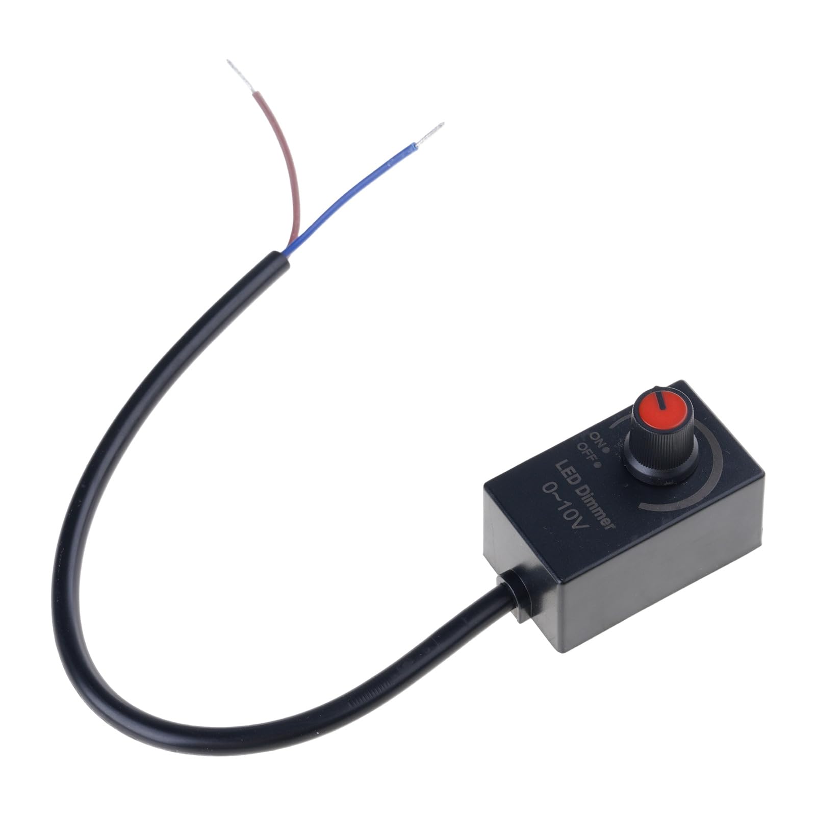 fexxkg 0-10V LED Dimmer With Smooth 5%-100 Dimming Ranges For Standard 1-10V LED Driver & Circuits Lighting Systems