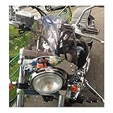 FÁCIL DE INSTALAR: instalación simple, no se requieren otras partes, puede reemplazar directamente el interruptor viejo o dañado durante el proceso de uso, conveniente de usar. para parabrisas para moto