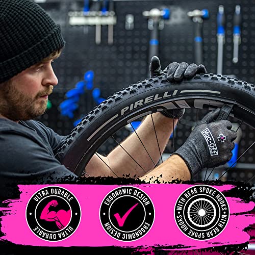 Muc-Off Rim Stix, Pink 1 paar, trekker, gereedschap, bandenlichter, fietsgereedschap voor bandenreparatie, ergonomisch roze - Image 4