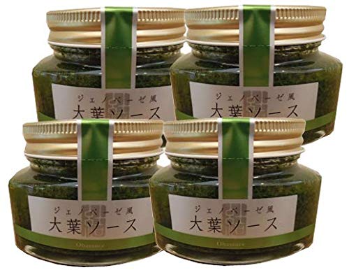 じぇのべーぜ。 Amazon.co.jp: ジェノベーゼ風 大葉ソース4個セット : 食品