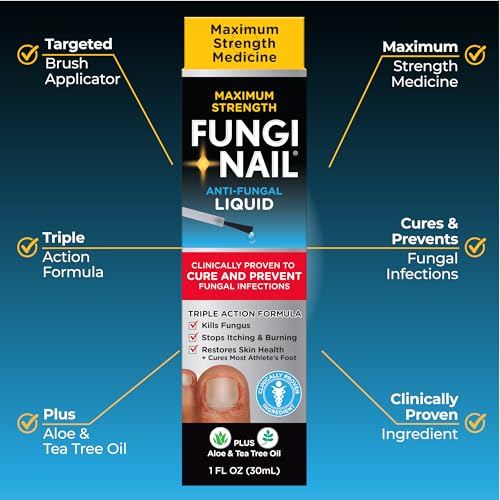 image for Fungi-Nail Anti-Fungal Liquid Solution, Kills Fungus That Can Lead to 