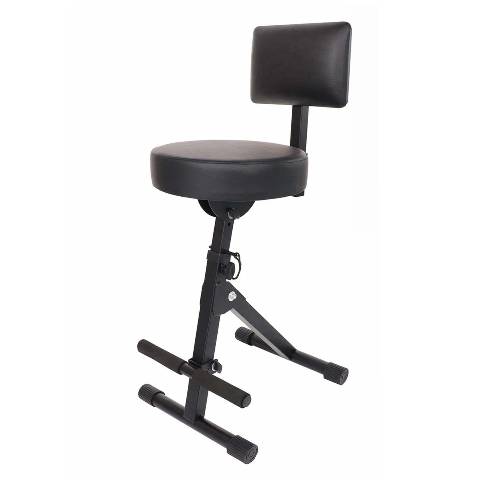 Sgabello ergonomico per chitarra, altezza regolabile, sedile imbottito di qualità, supporto confortevole per musicisti professionisti, sedia per