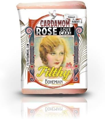 Filthy Farmgirl Bohemian Cardamom Rose handmade soap