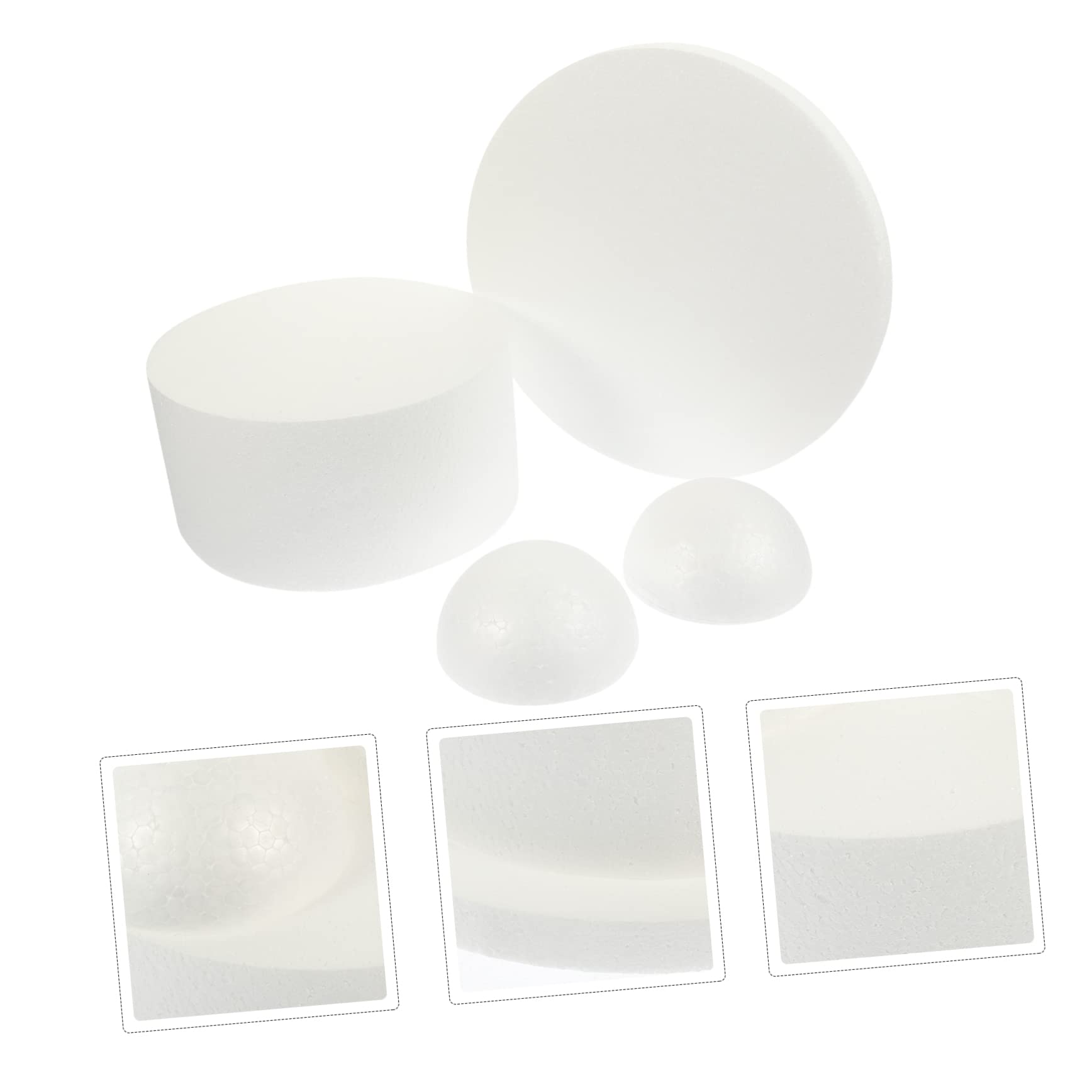 TEHAUX 4piezas Modelo De Pastel para Decoración Herramienta De Entrenamiento De Pasteles Falsos y Accesorios para Bodas y Cumpleaños