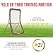 Rukket 4x7ft Lacrosse Rebounder for Backyard, Multiple Angle LAX Bounce Back Net, Practice Passing, Shooting, Fielding
