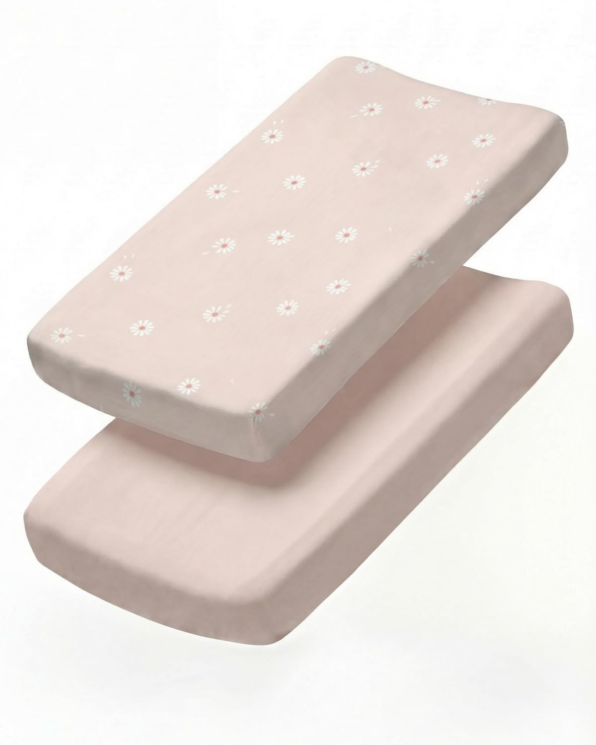 Changing Pad Cover - Pack of 2 Diaper Change Sheets - 32x16in, Daisy's