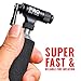 Pro Bike Tool CO2 Inflator Quick and Easy - Presta and Schrader Valve Compatible - Bicycle Tyre Pump for Road and Mountain Bikes - Insulated Sleeve - No CO2 Cartridges Included