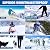ABXMAS Heated Gloves for Men Women Rechargeable,7.4V 6400 mAh Electric Battery Heated Ski Gloves 3 Heating Level,Waterproof Touchscreen Heating Gloves for Outdoor Work Arthritis Motorcycle Cycling