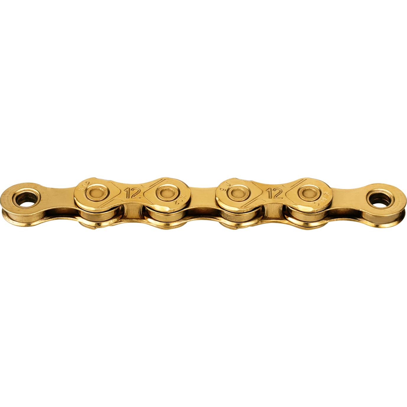 Fahrradkette, gewachst, gold, 12-fach, X12 von KMC