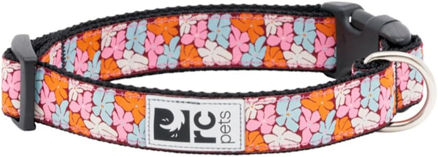 RC Pets Clip Collar | Adjustable, Durable, Comfortable & Fashionable | Small, 3/4-Inch, Boho