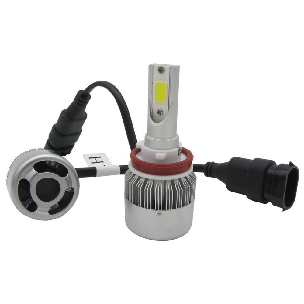 2 * 55 W 4600 lm każda żarówka 6000 K biała LED zestaw reflektorów samochodowych żarówka H/L super jasna H11 LED do reflektorów samochodowych