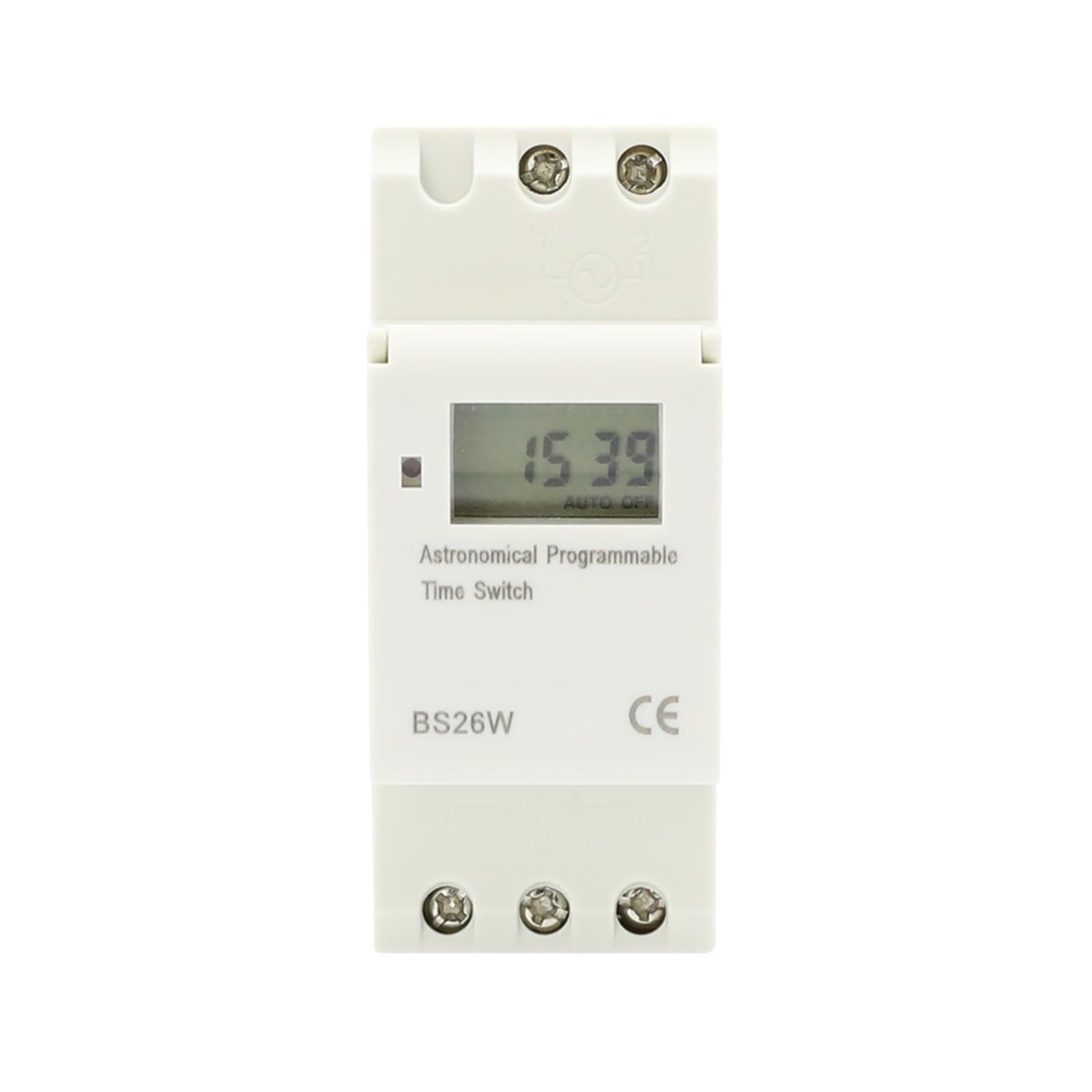 microcomputer Interruttore timer Timer programmabile da 240 V con alba e tramonto, spegnimento automatico con funzione di interruttore, 16 volte di accensione/spegnimento al giorno, intervallo di impo