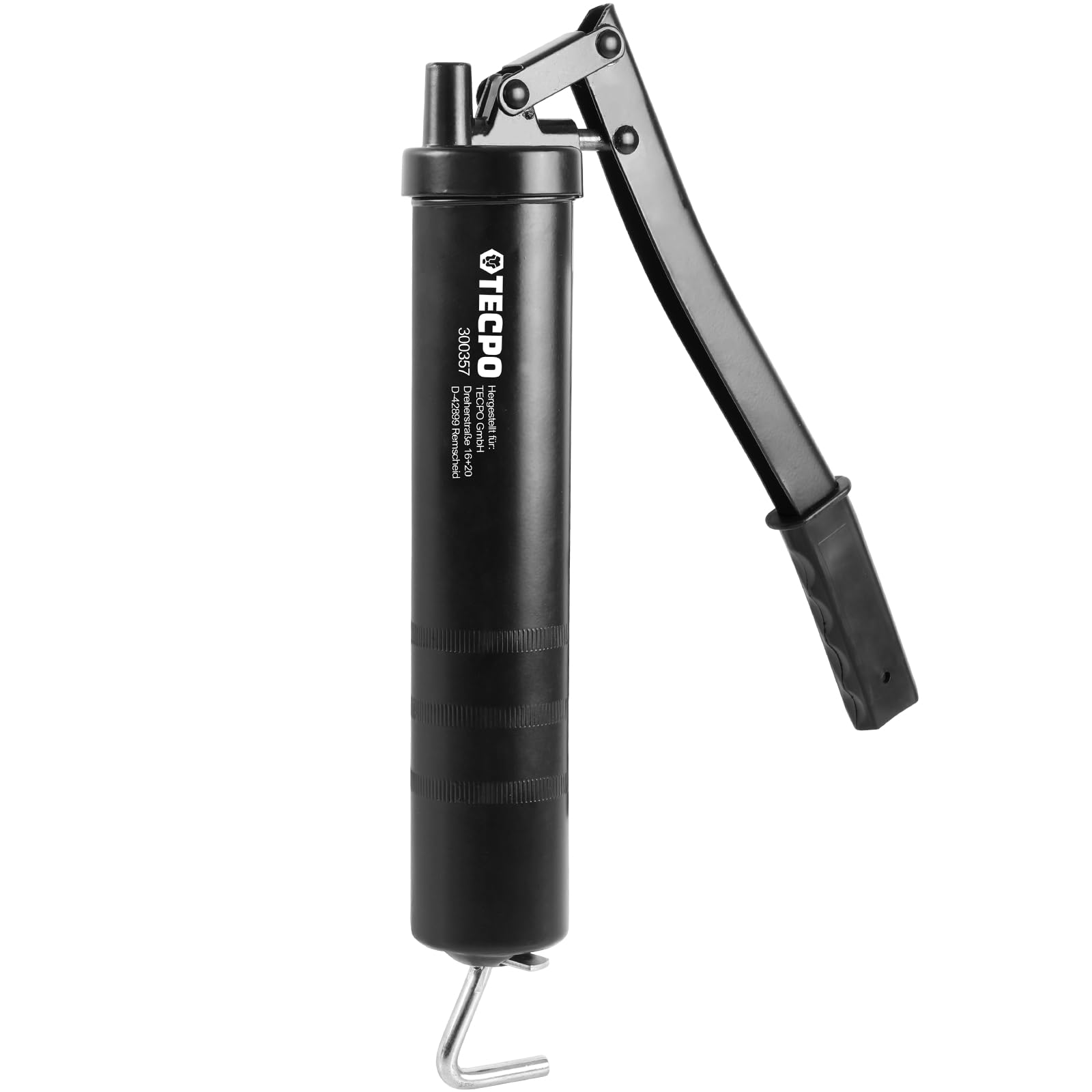 TECPO Grasa multiusos de alto rendimiento, complejo Li 2N-30, 12 x 400 g, con cartucho de prensa manual, grasa de larga duración, grasa para rodamientos, reduce la fricción y los golpes, con prensa de