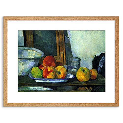 Wee Blue Coo PAINTING CEZANNE STILL LIFE OPEN DRAWER FRAMED PICTU...