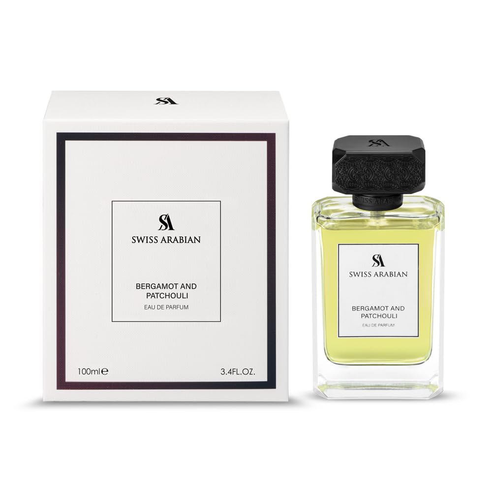 Swiss Arabian Bergamot i paczula woda perfumowana dla mężczyzn 100 ml