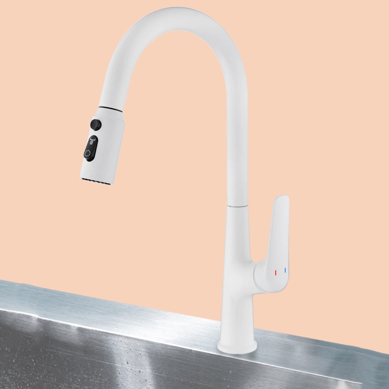 Grifo de fregadero de cocina extraíble para renovar el espacio de lavado diario