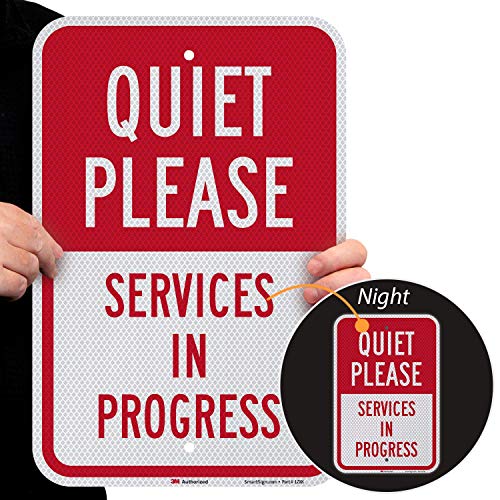 Panneau de porte Quiet Please idéal pour préserver le calme en réunion