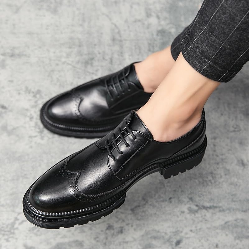 Men's Smart Shoes Men's Wedding Shoes Breathable Mesh Oxfords for Hot Climate Comfort2