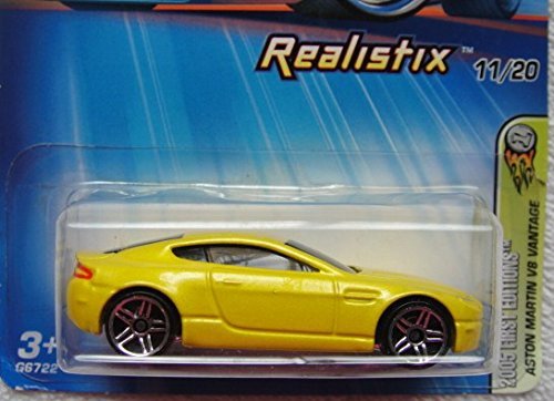 Amazon.com: Hot Wheels 2005 First Editions Yellow Aston Martin V8