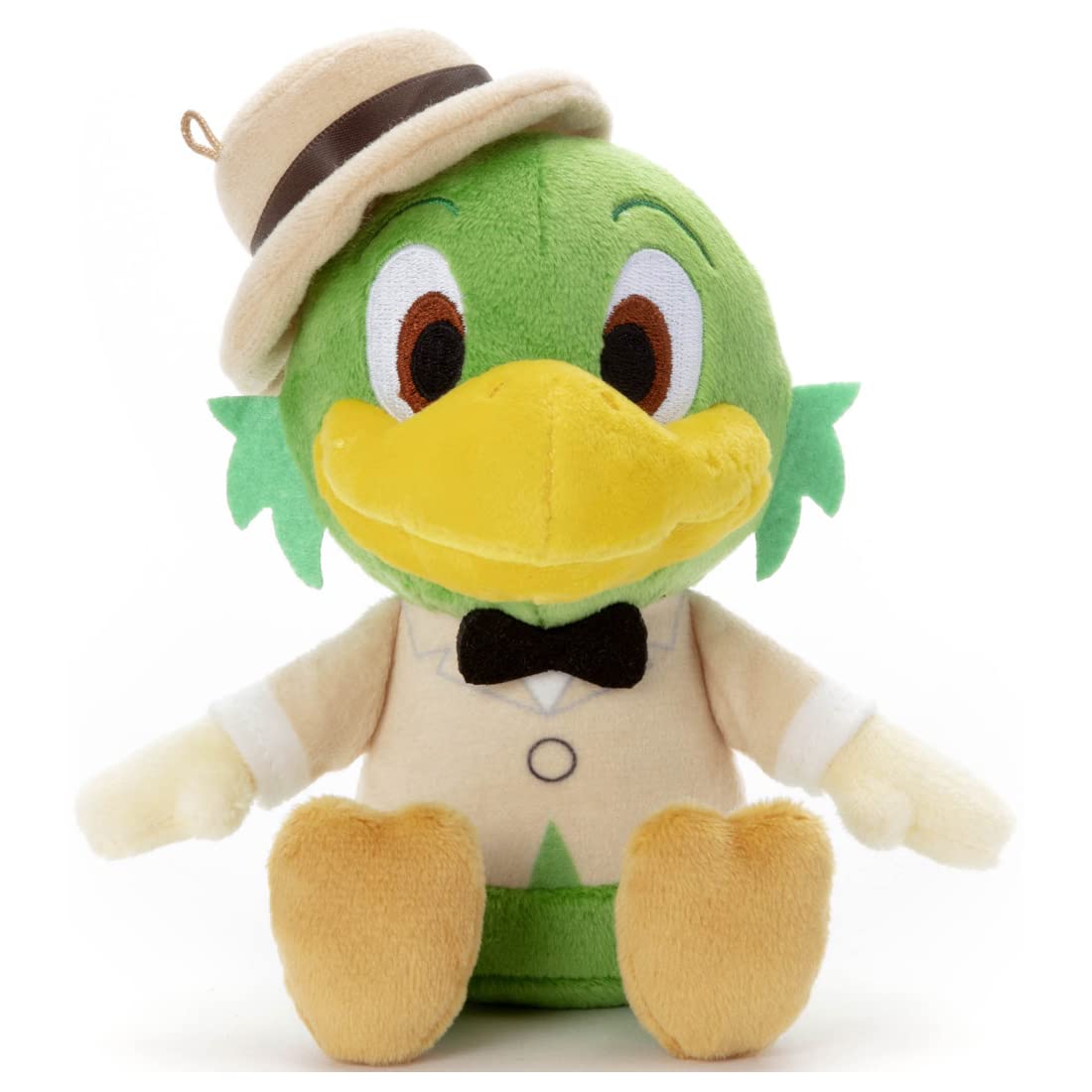 Takara Tomy Arts Disney Jose Carioca Washable Beans Plush Toy 7.1in