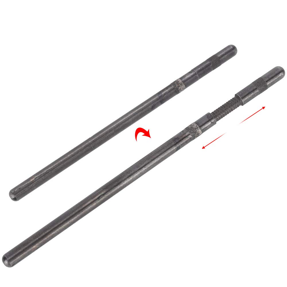 16-teiliges Ventilstößel-Set – Gehärteter Stahl, 5/16 Zoll Durchmesser, 7,8 Zoll Länge, Für Small-Block-Motoren 262-400 Ohne Rollennockenwelle