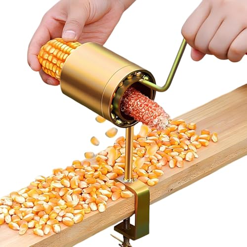 Image of 2Pcs Manual Hand Crank Corn Thresher Sheller
