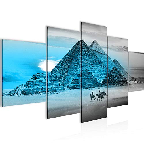 Runa Art - Tableau Egypte Pyramides 200 x 100 cm