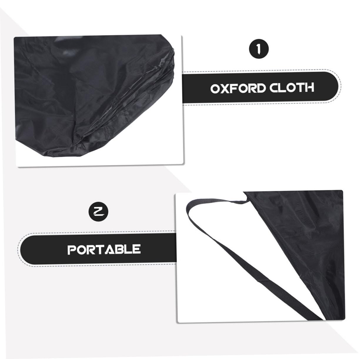 HEMOTON 2pezzi Borsa Da Viaggio Per Passeggino in Oxford Borsa Da Stiva Per Passeggino Per Aereo Piccola Protezione Contro Danni Adatta Alla Maggior Parte Dei Passeggini