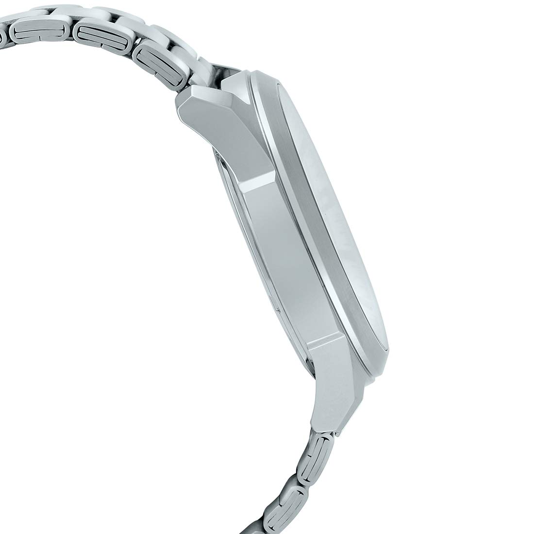 Casio MTP-SW310D-7AVDF - Orologio multifunzione da uomo, in acciaio inox, quadrante bianco, impermeabile fino a 50 m, colore: argento