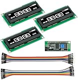 MTDELE 3Pcs IIC I2C 1602 LCD Display Module Compatible with for Arduino Raspberry Pi Electronic DIY Projects