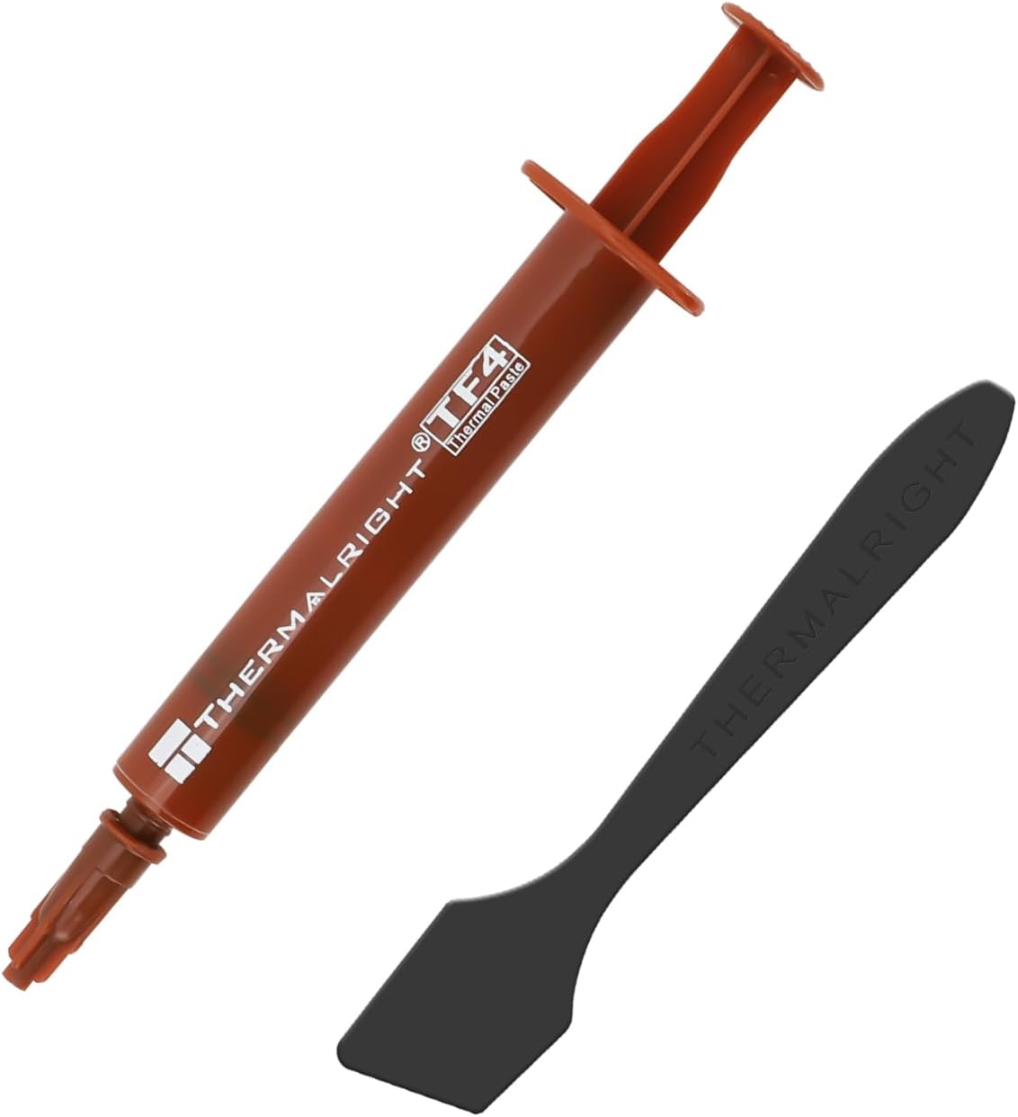 TF4 4g Thermal Compound Paste for CPU Coolers, Heat Sink Paste High Conductivity 9.5W/m.k For All Processors(CPU,GPU),4 Grams, Non-Conductive,With A Spatula Tool(TF4 4g)