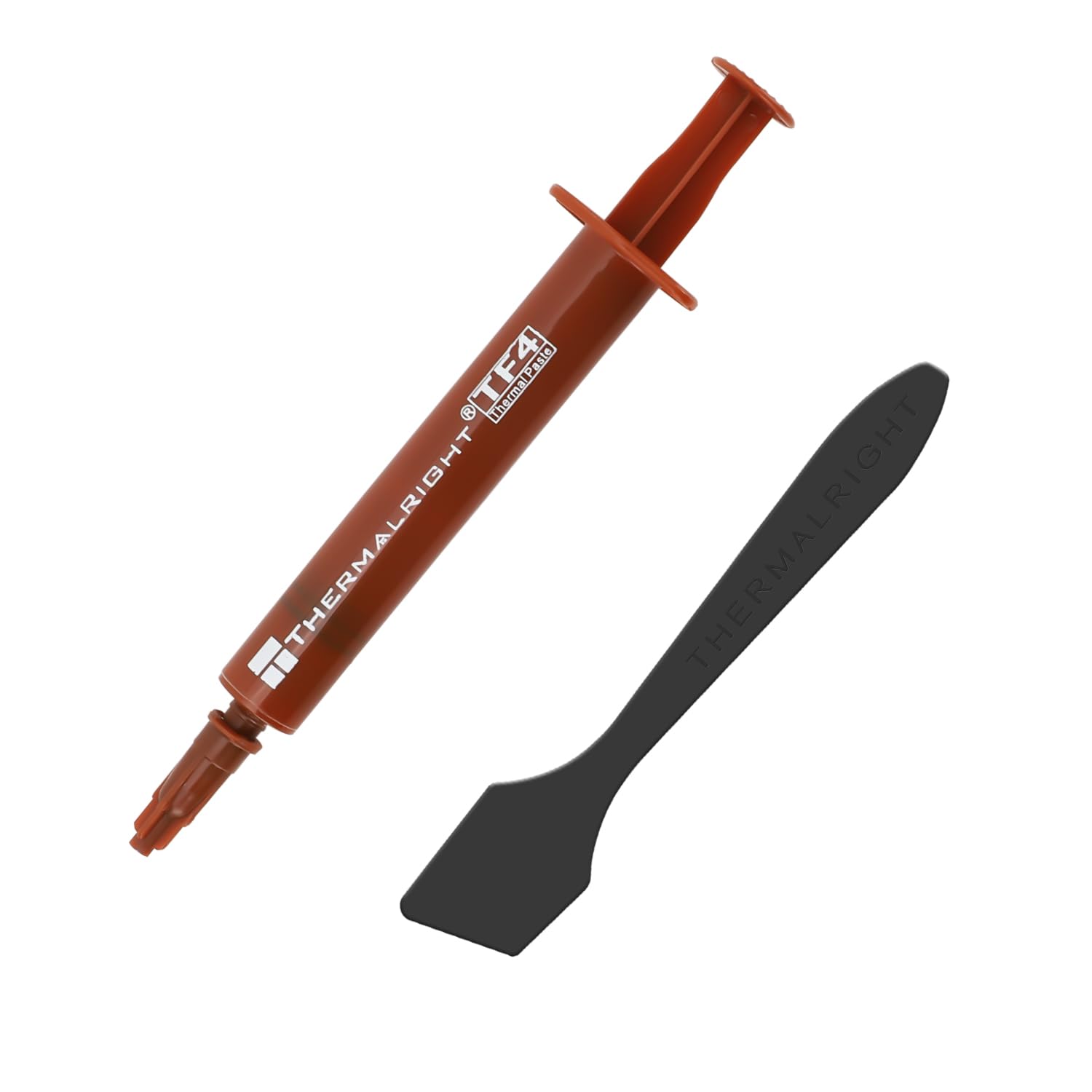 TR TF4 4G Pasta de compuesto térmico para enfriadores de procesador, pasta de calor de alta conductividad 9,5 W/M.K para todos los procesadores (CPU, GPU), no conductor, con una herramienta de