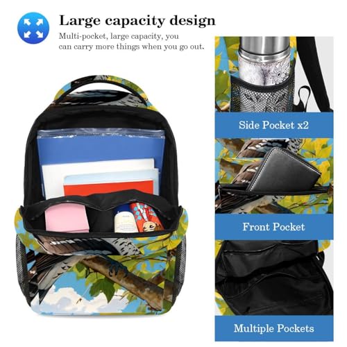 Trousse à crayons et sac à dos pour étudiants multicolore 40cm - 3
