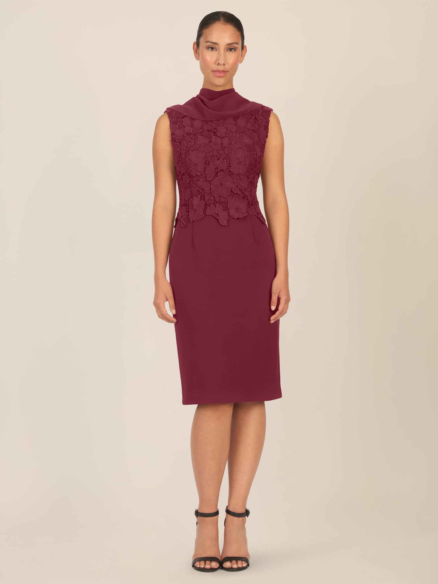 APART Fashion Sukienka koktajlowa Kobiety Kleid Mit Chiffoncape