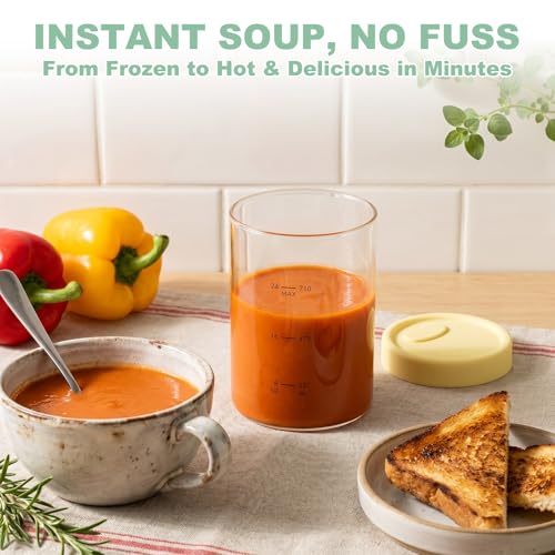 24oz Glass Soup Freezer Containers