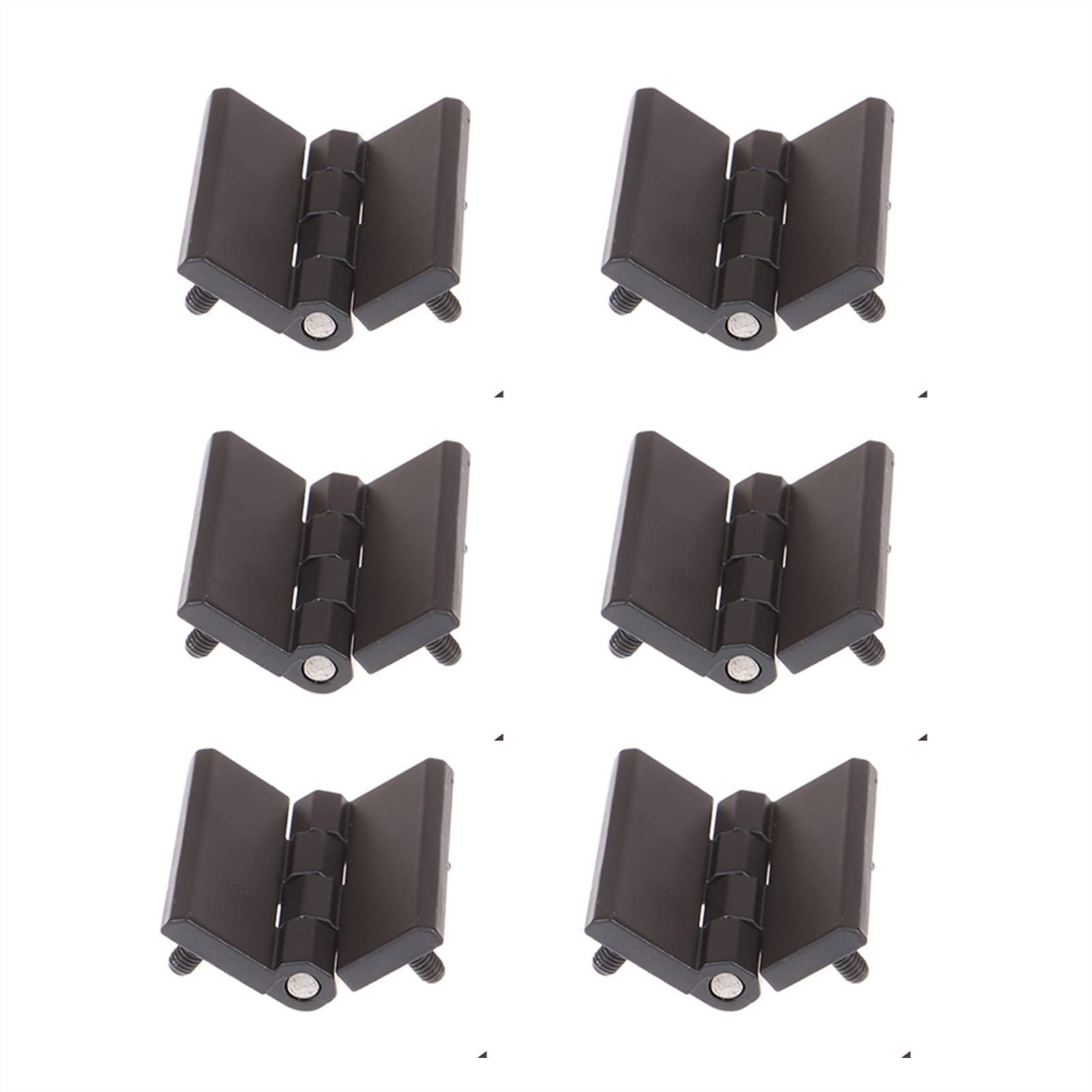 Charnières en nylon pour profilé aluminium et connecteur de porte de bricolage