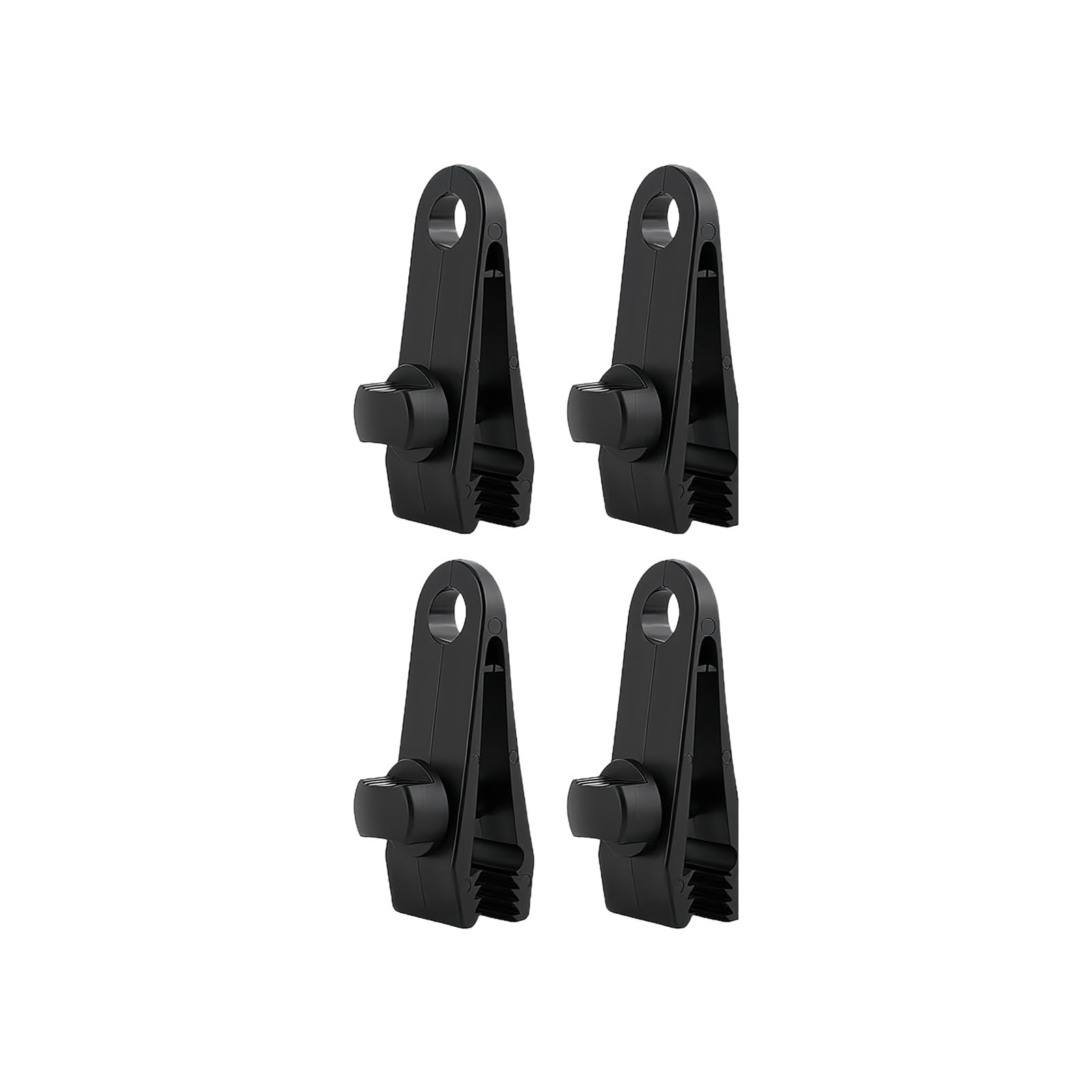 Tarps Fasteners Secure Anchoring Systems for Camping Outdoor Use Windproof Tarps Strap with Clip