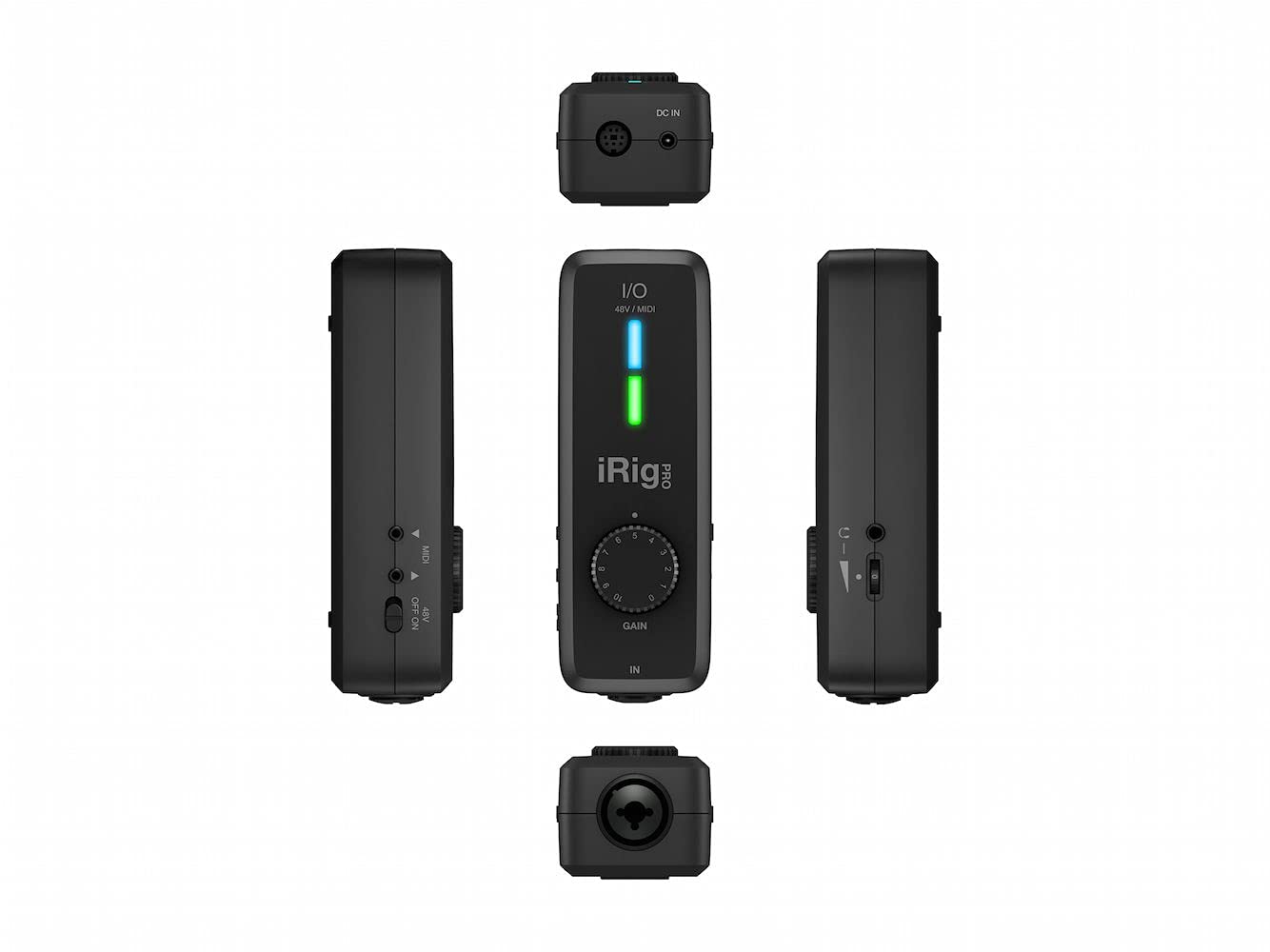 IK Multimedia iRig Pro I/O audio interface for iPhone, iPad, Mac