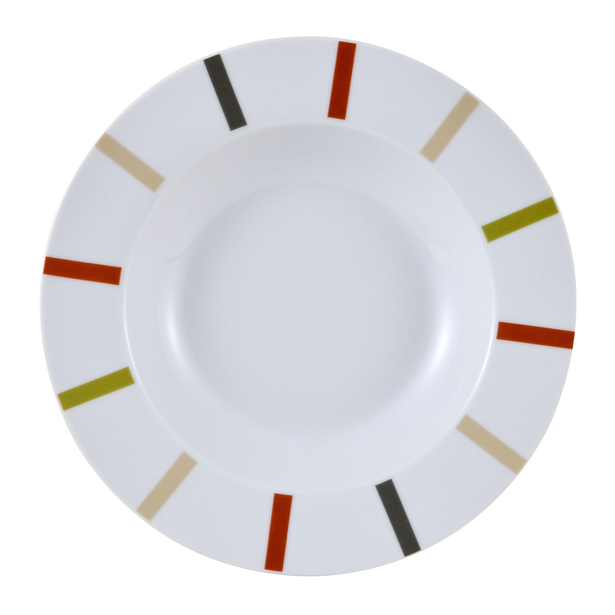 UNITED COLORS OF BENETTON. SET 12PC VAJILLA PORCELANA SAFARI