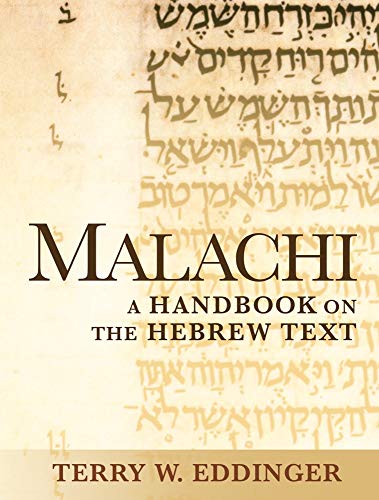 Malachi: A Handbook on the Hebrew Text (Baylor Handbook on the Hebrew Bible)